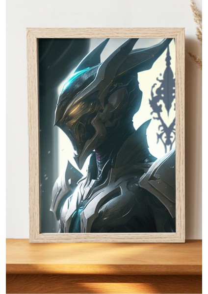 Warframe Poster - Çerçevesiz Kalın Kağıt Oyun Poster