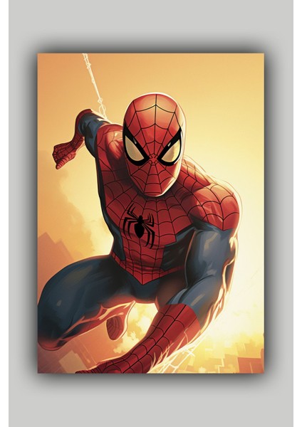 Spiderman Poster Çerçevesiz Duvar Posteri