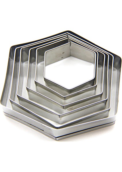 Volovan Metal Set 6 Parça - Altıgen