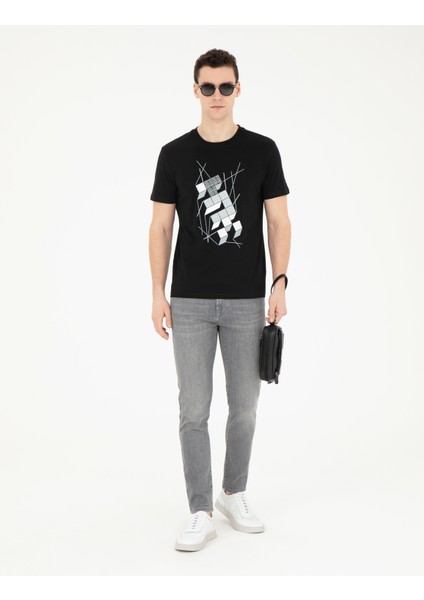 Erkek Gri Slim Fit Jean Pantolon 50285130-VR024 modelleri