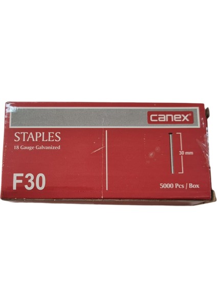 F30 Tabanca Çivisi | 30MM Uzunluk | Dayanıklı ve Uzun Ömürlü