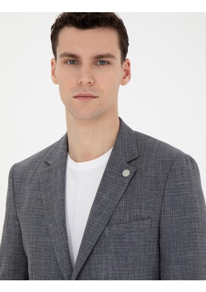 Erkek Lacivert Ex. Slim Fit Takım Elbise 50285298-VR033