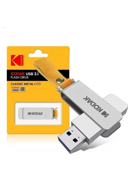 K133 Usb Flash Bellek 256Gb.Yüksek Hızlı 3.1 Usb Flash Bellek Dönüştürücü Hediye