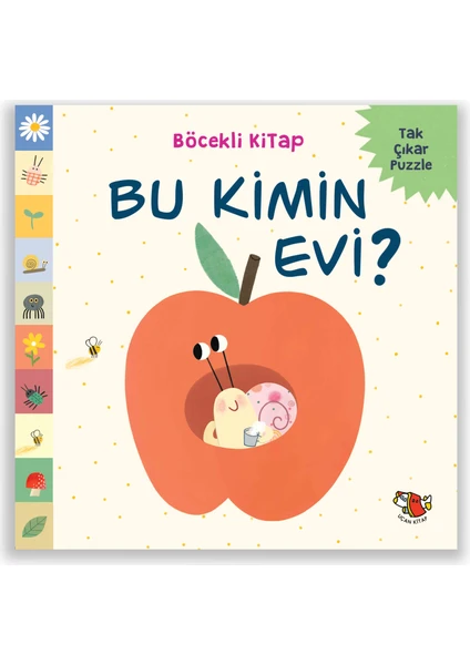 Bu Kimin Evi? - Böcekli Kitap (Tak Çıkar Puzzle Kitap) - Tolga Yozcu