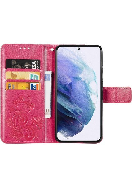 Samsung Galaxy S21 Artı Kısa Kayış Zarif Iş Çevirme Telefon Kılıfı (Yurt Dışından) modelleri