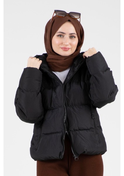 Belboy Şişme Mont-Siyah