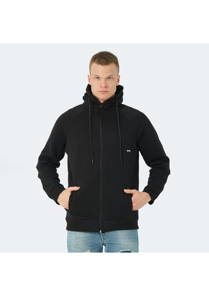 KAINAN Erkek Polar Sweatshirt Siyah