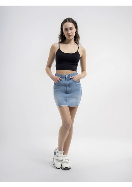 Kadın Etek Mavi LF2036210 fiyatları