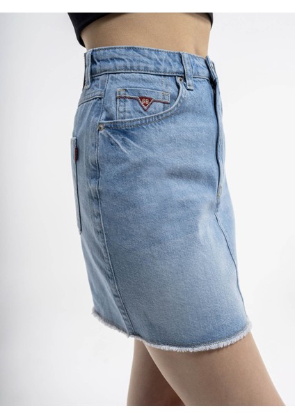 Kadın Etek Mavi LF2036210 indirimleri