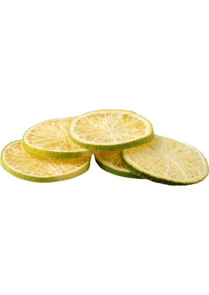 Freeze Dried Dilim Lime - 200 Gr. - Büyük Boy - Dondurularak Kurutulmuş