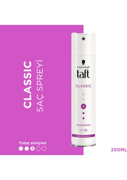 Classic Ekstra Güçlü Saç Spreyi 250 ml