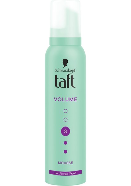 TAFT TRUE VOLUME KÖPÜK 150ML 1 ADET  SAÇ KÖPÜĞÜ