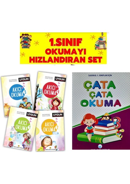 1. Sınıf Akıcı Okuma - Çata Çata Okuma Kitabı