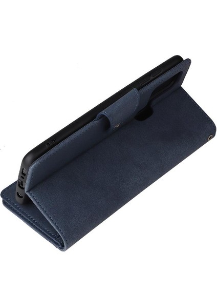 Samsung Galaxy A21S Fermuar Cüzdan Kapak Için Kılıf ile El Kayışı Kartı (Yurt Dışından) fırsatları