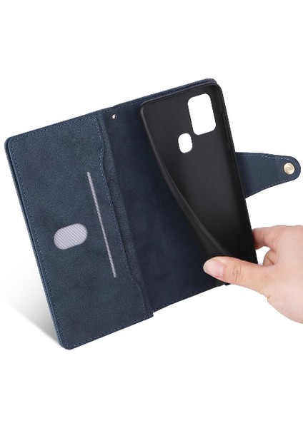 Samsung Galaxy A21S Fermuar Cüzdan Kapak Için Kılıf ile El Kayışı Kartı (Yurt Dışından) indirimleri