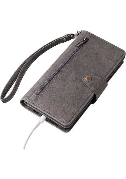 El Kayışı Fermuar Cüzdan Kapak ile iphone 13 Pro Kart Tutucu Için Kılıf (Yurt Dışından) indirimleri