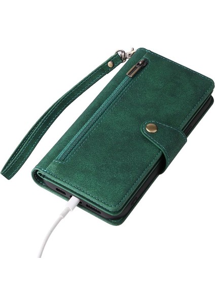 El Kayışı Fermuar Cüzdan Kapak ile iphone 13 Pro Kart Tutucu Için Kılıf (Yurt Dışından) fiyatları