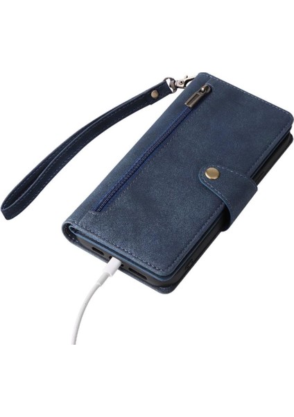 El Kayışı Fermuar Cüzdan Kapak ile iphone 13 Pro Kart Tutucu Için Kılıf (Yurt Dışından) modelleri