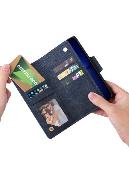 El Kayışı Fermuar Cüzdan Kapak ile iphone 13 Pro Kart Tutucu Için Kılıf (Yurt Dışından) indirimleri