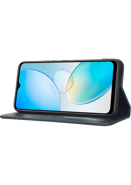 Infinix Sıcak 12 Pro Cüzdan Manyetik Kapatma Pu Deri Kılıf (Yurt Dışından)