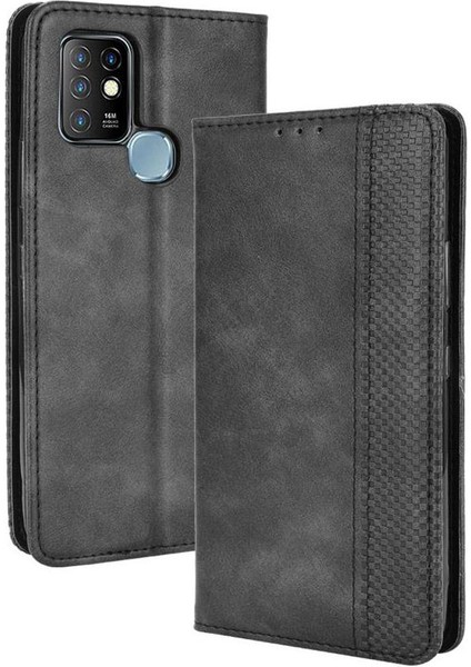 Infinix Sıcak 10 Cüzdan Manyetik Kapatma Pu Deri Için Kılıf (Yurt Dışından)