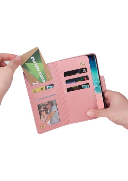 Samsung Galaxy S10 Kart Tutucu Fermuar Cüzdan Kapak El ile (Yurt Dışından) indirimleri