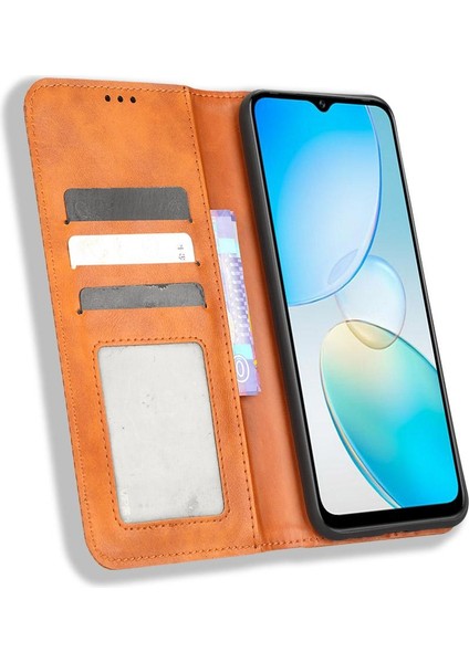 Infinix Sıcak 12 Pro Cüzdan Manyetik Kapatma Pu Deri Kılıf (Yurt Dışından)