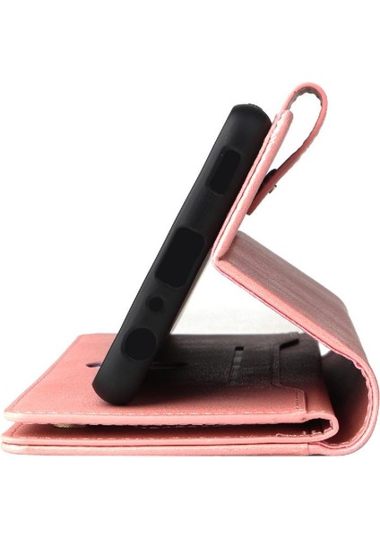 Samsung Galaxy A72 Için Kılıf Manyetik Deri Fermuar Cüzdan Kapak ile El (Yurt Dışından) modelleri