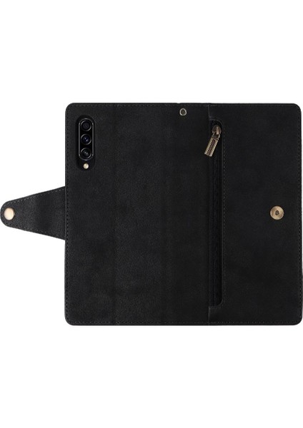 Samsung Galaxy A70/AHAND Kart Tutucu Fermuar Cüzdan Kapak Için Kılıf ile El (Yurt Dışından) indirimleri