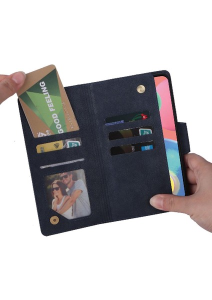 Samsung Galaxy A70/AHAND Kart Tutucu Fermuar Cüzdan Kapak Için Kılıf ile El (Yurt Dışından) indirimleri