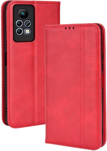 Infinix Not 11 Pro Pu Deri Manyetik Kapatma Cüzdan Için Kılıf (Yurt Dışından)