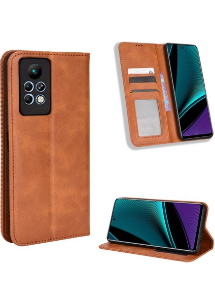 Infinix Not 11 Pro Pu Deri Manyetik Kapatma Cüzdan Için Kılıf (Yurt Dışından) fırsatları