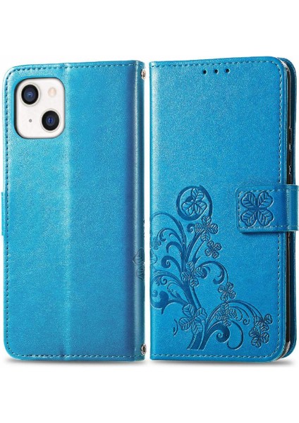 Iphone 13 Için Kılıf Mini Zarif Iş Kapak Kapak Kısa Kayış Dört (Yurt Dışından)