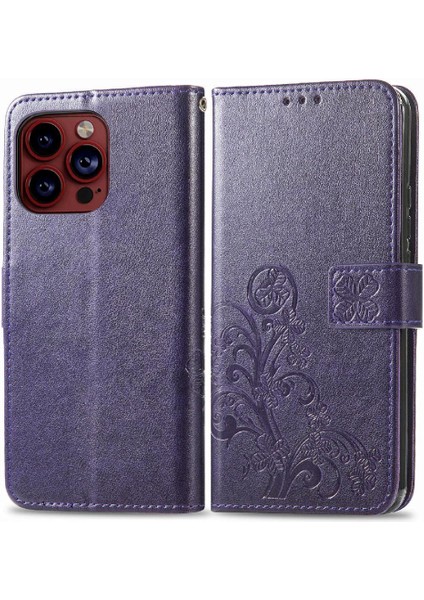 Iphone 15 Için Kılıf Pro Kısa Kayış Kapak Çevirin Zarif Iş Deri (Yurt Dışından)