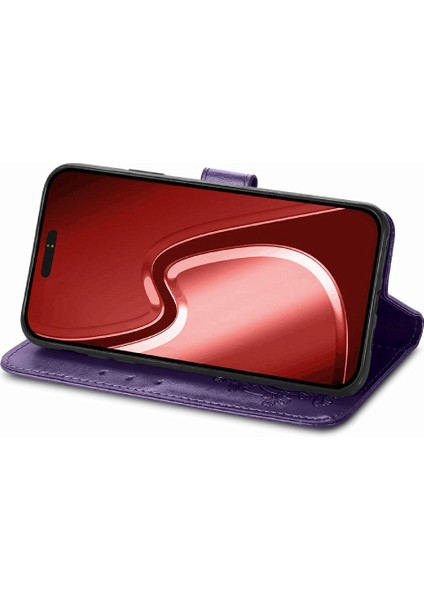 Iphone 15 Için Kılıf Pro Kısa Kayış Kapak Çevirin Zarif Iş Deri (Yurt Dışından)