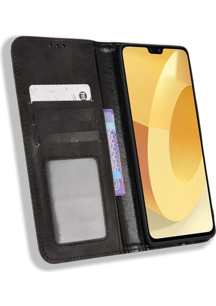 Vivo V23 5g Cüzdan Pu Deri Manyetik Kapatma Için Kılıf (Yurt Dışından)