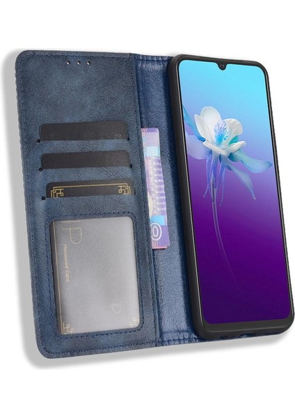 Vivo V20 Manyetik Kapatma Pu Deri Cüzdan Için Kılıf (Yurt Dışından) modelleri