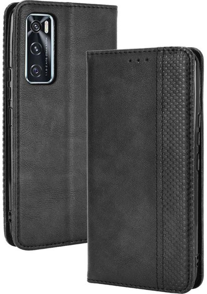 Vivo V20 Se Pu Deri Manyetik Kapatma Cüzdan Için Kılıf (Yurt Dışından) fırsatları