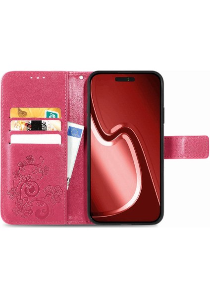 Iphone 15 Için Kılıf Pro Kısa Kayış Kapak Çevirin Zarif Iş Deri (Yurt Dışından)
