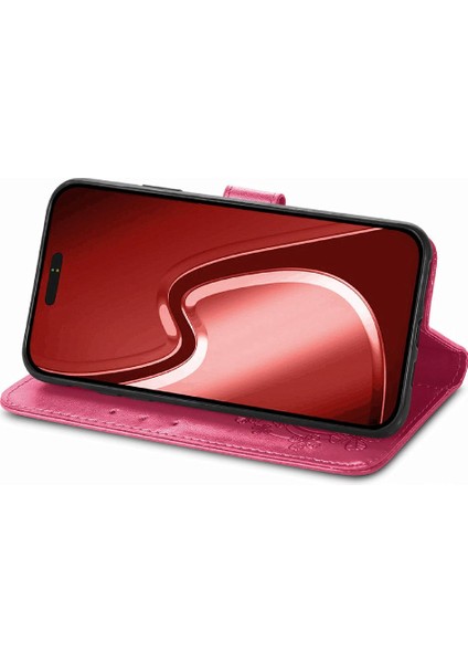 Iphone 15 Için Kılıf Pro Kısa Kayış Kapak Çevirin Zarif Iş Deri (Yurt Dışından)