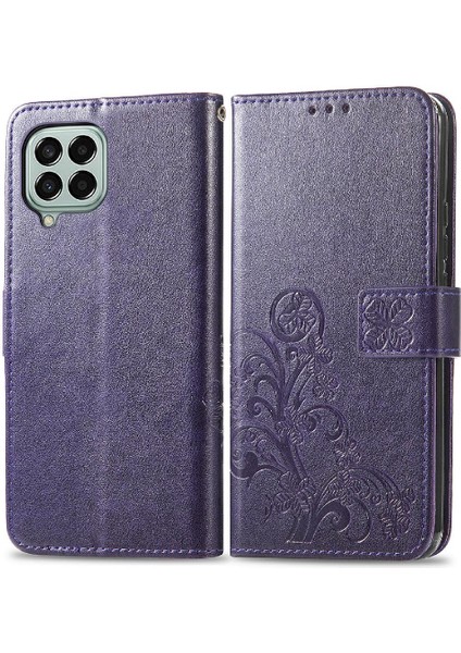 Samsung Galaxy M33 Kılıf Için Kılıf Zarif Iş Kapak Çevirin (Yurt Dışından)