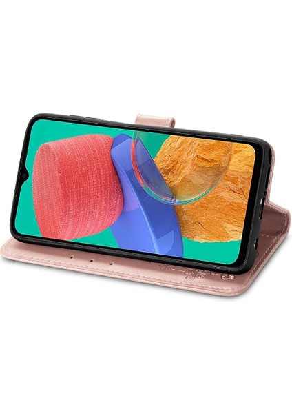 Samsung Galaxy M33 Kılıf Için Kılıf Zarif Iş Kapak Çevirin (Yurt Dışından)
