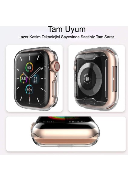 Apple Watch 42 mm Şeffaf Silikon Saat Koruma Kılıfı fiyatları