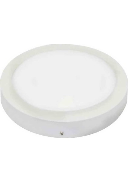5 Adet 18W 6500K Beyaz Işık Sıva Üstü Smd Yuvarlak LED Panel KDL422