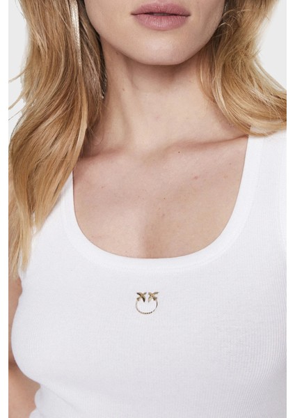 Pamuklu Slim Fit Yuvarlak Yaka Top Bayan Top 100807A0PUZ04 fırsatları