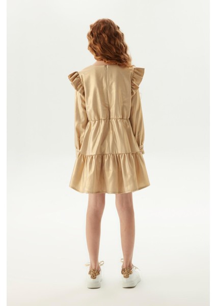 Kız Çocuk Gold Elbise 23FW0FM0782 fırsatları
