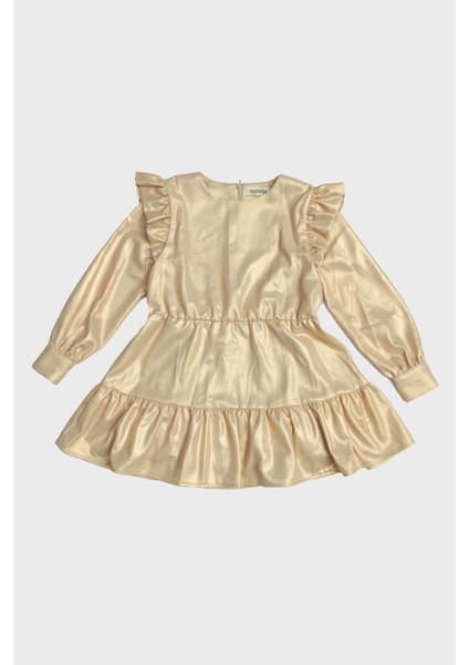 Kız Çocuk Gold Elbise 23FW0FM0782 indirimleri