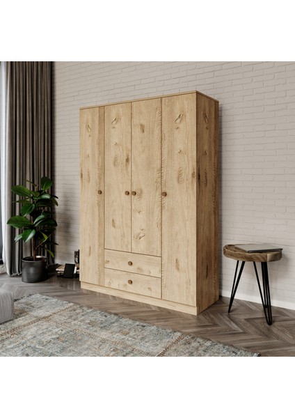 Nova 4 Kapaklı Dolap (%100MDF)