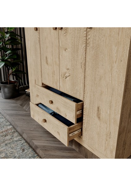 Nova 4 Kapaklı Dolap (%100MDF)