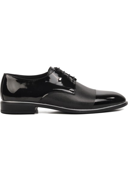 P100 Siyah Rugan Erkek Klasik Ayakkabı